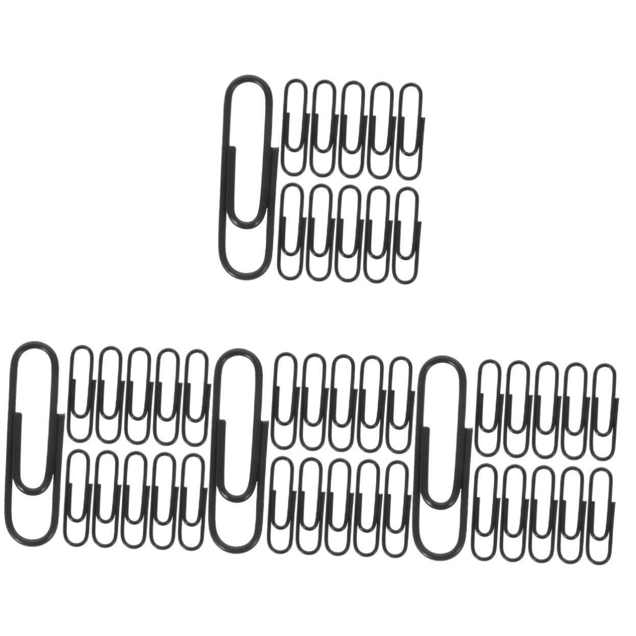 4ensembles Trousse De Trombones Créatifs Métal Lot De Petits Clips De Bureau Colorés Pour Écoles Et Bureaux Accessoires Pratiques Et Ludiques