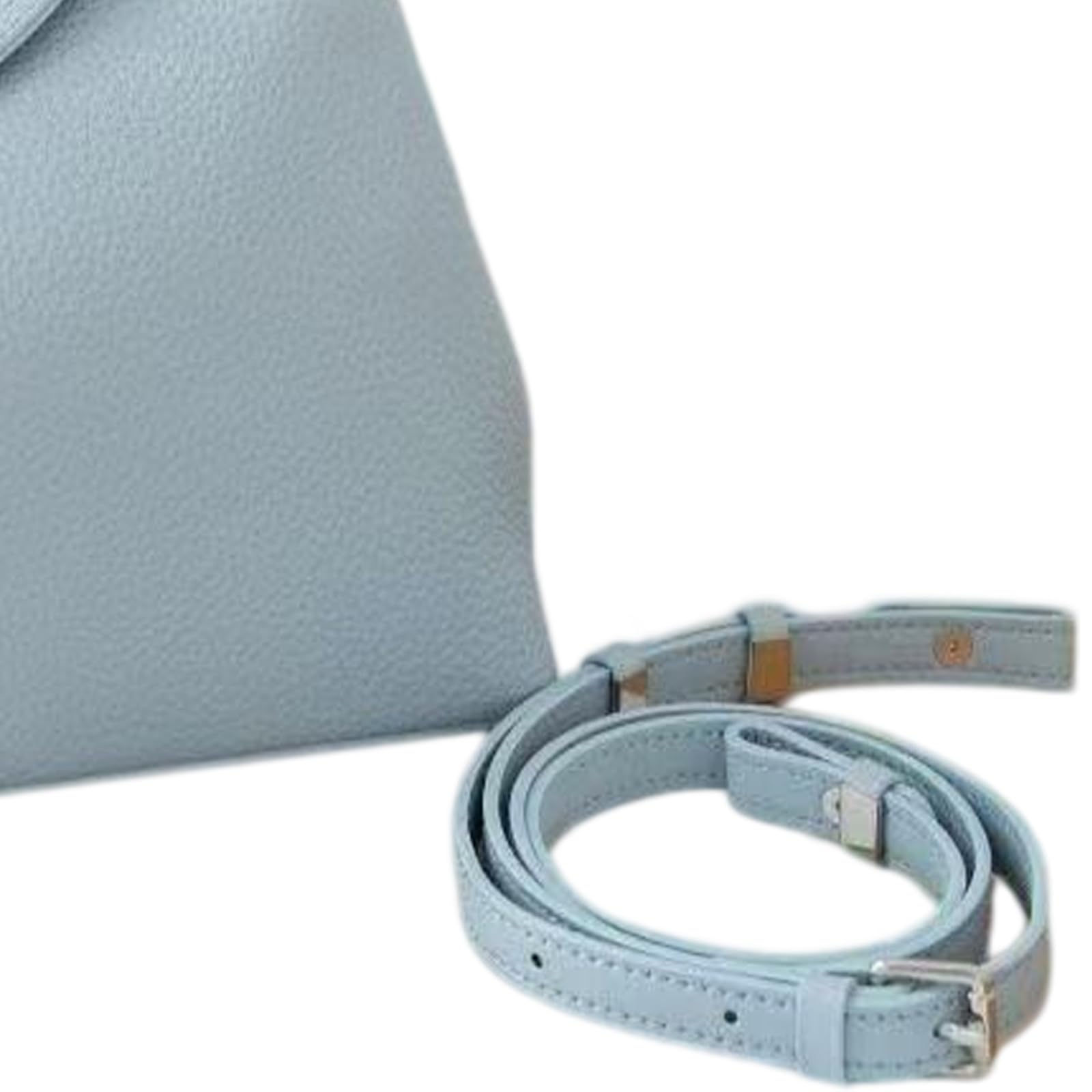 Borsa a mano da donna in pelle di vacchetta | Borsa sottobraccio di grande capacità con manico superiore e chiusura in metallo per viaggi, shopping, lavoro, appuntamenti