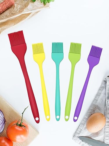 5 PCS Silicone Heat Resistant Marinading Meat Grill Basting Pastry