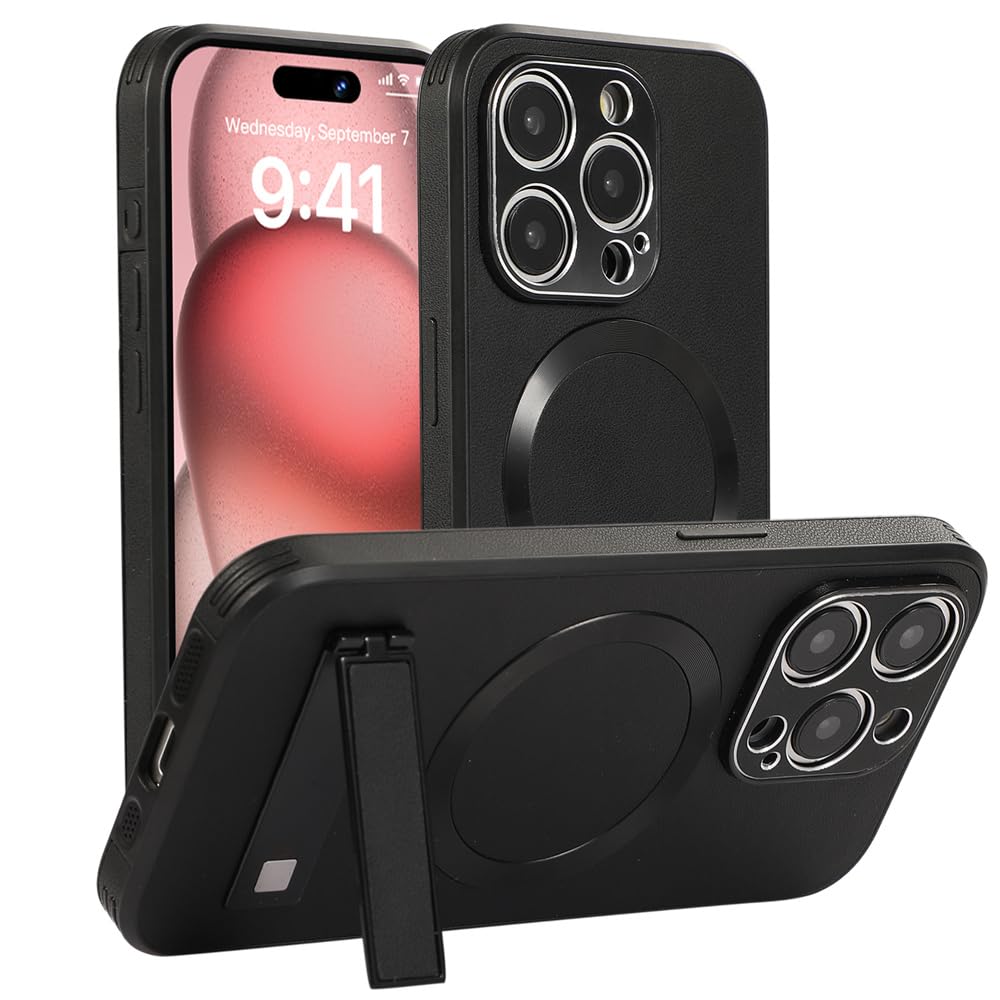 Étui magnétique antichoc pour iPhone 12 Pro avec support intégré - 7