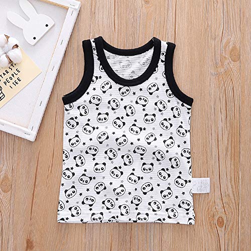 Toddler Boys' 3 Pack Tank Tops 100% Cotton Sleeveless Undershirts2