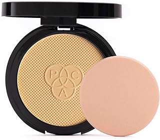 PAC Matte Touch Compact Powder 130 Biscuit | Buildable Coverage | Lightweight | Sweat Resistant