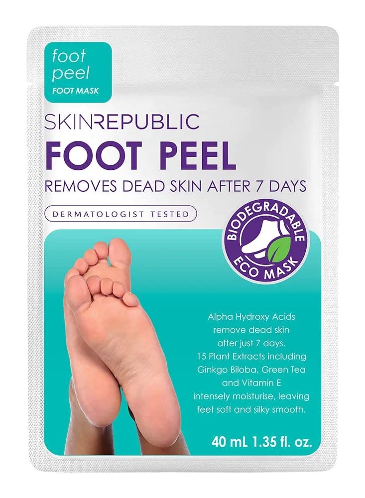 Skin RepublicFoot Peel Mask Removes Dead Skin After 7 Days Clear 40g