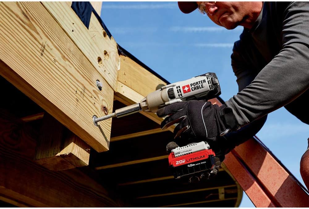 PORTER-CABLE 20V MAX Impact Wrench, 1/2-Inch (PCC740LA) - Image 4