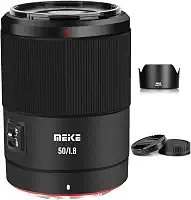 Meike 50mm F1.8 Z-Mount STM Full Frame Auto Focus Prime Portrait Lens para Nikon Z Mount Câmeras Z5 Z6 Z7 Z9 Z6II Z7II Z50 Z30 ZFC com filtro de lente + bolsa de lente