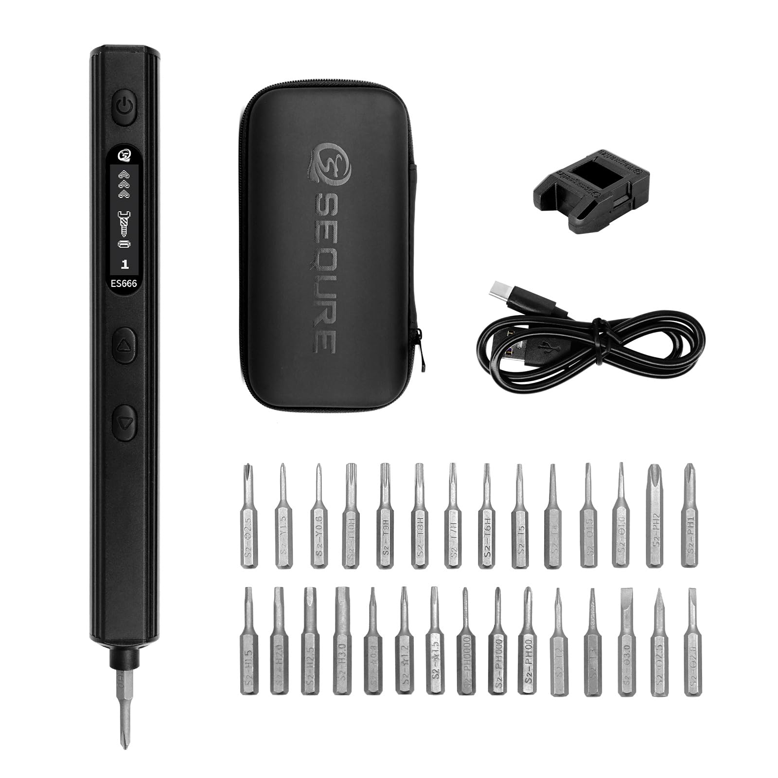 recoryu様 Amazon.com: SEQURE ES666 Electric Screwdriver Set Cordless