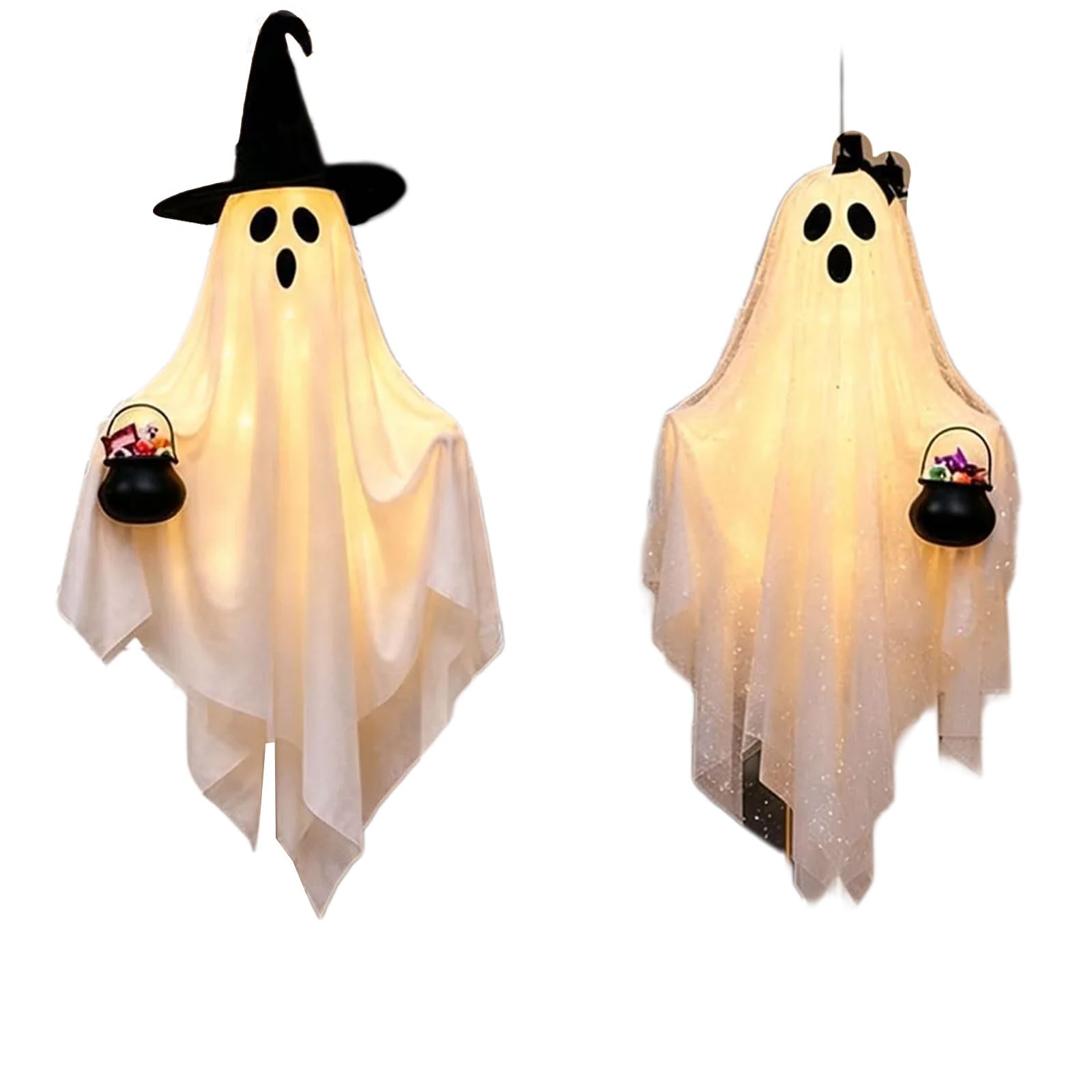 Halloween Stofffiguren Dekorpaar, A