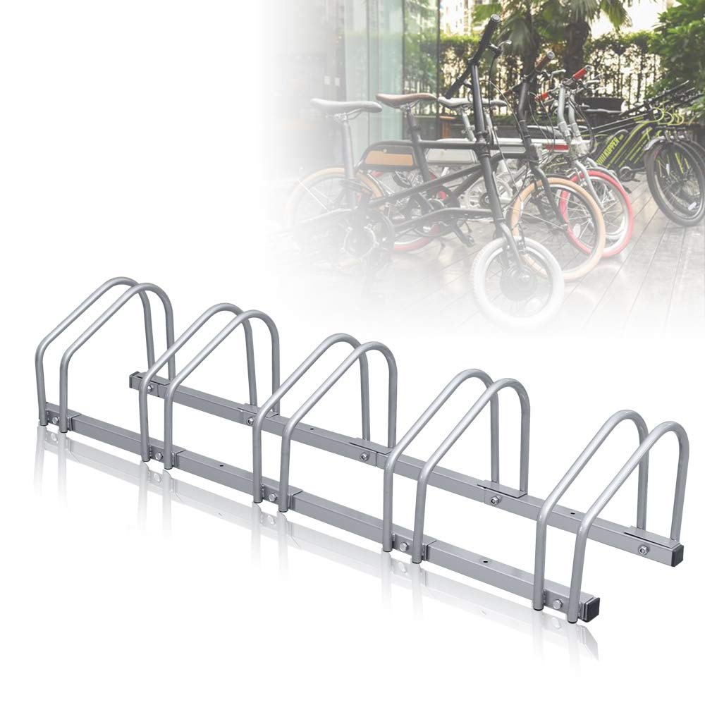 Daromigo Lot de 5 béquilles de vélo de montagne en métal Largeur des pneus 35-55 mm