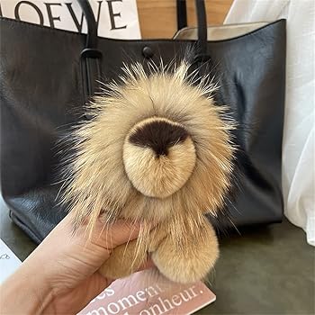 Amazon.co.jp: [tonntyann] ライオン バッグチャーム キーホルダー