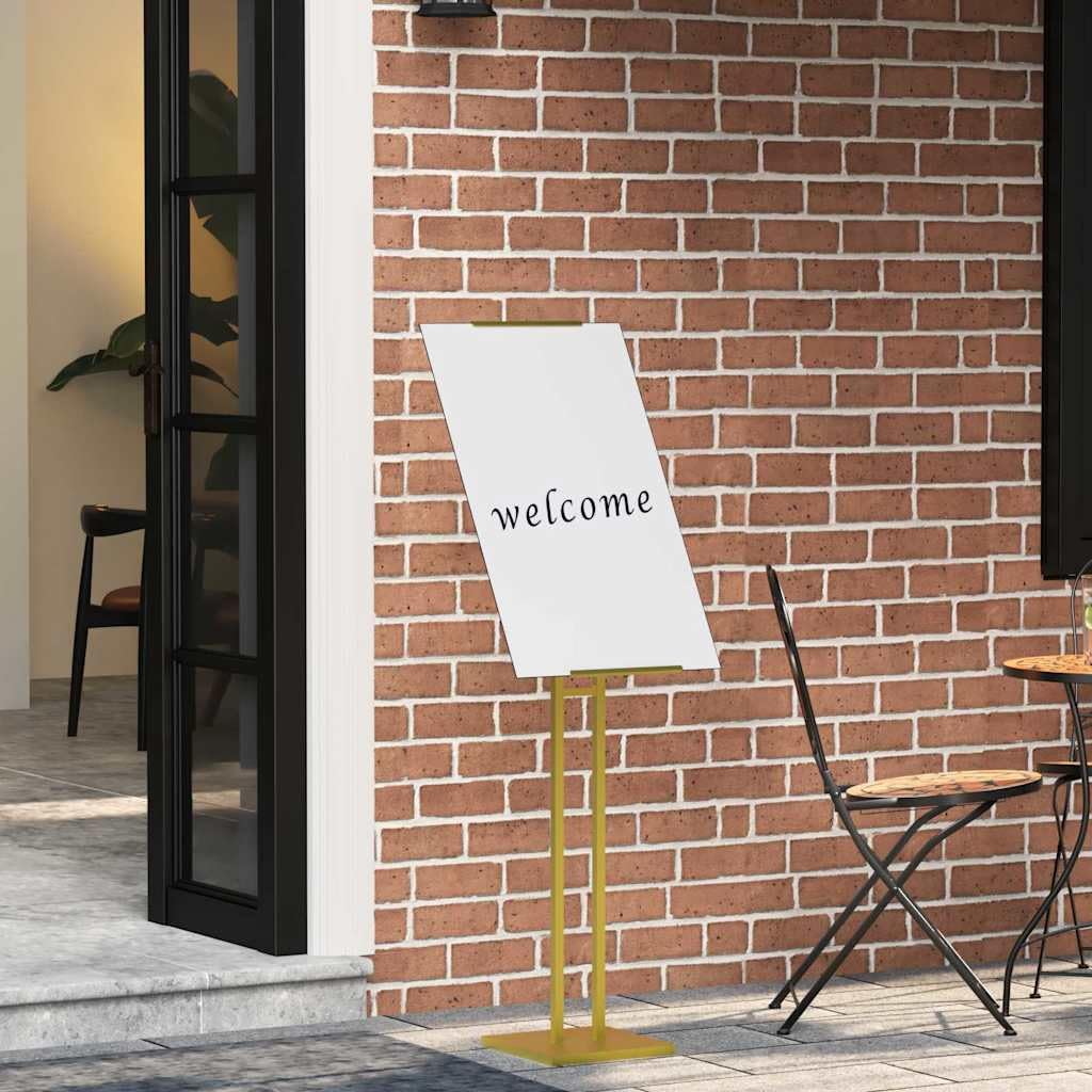 Espositori per Fiere 2 PCS Oro 26,5 x 26,5 x 150 cm Acciaio,Commercio e Industria,pubblicità e Marketing,Pannelli espositivi per fiere,3.12kg-3407639