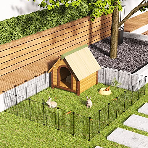 Homidec ZF20220714 Pet Playpen,Small Animals Cage Diy Wire Portable Yard Fence thumb #5
