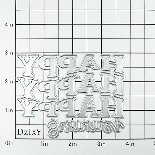 Vista 71 de DzIxY Troqueles de corte de metal con texto en inglés "I Love You" para hacer tarjetas, troquelados, troquelados, plantillas para máquina de álbumes