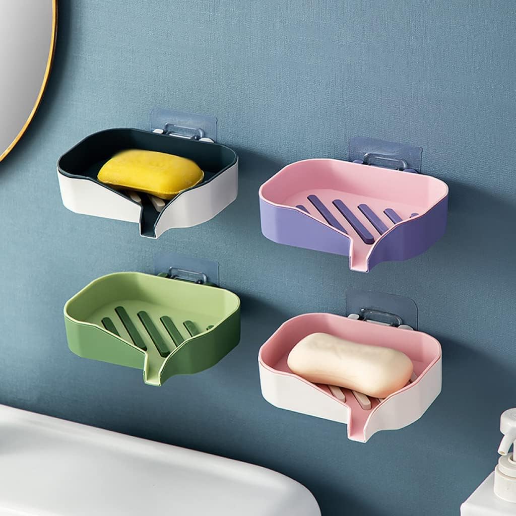 jabonera, Jabonera de Doble Capa for desagüe baño, con Soporte for jabón(B)
