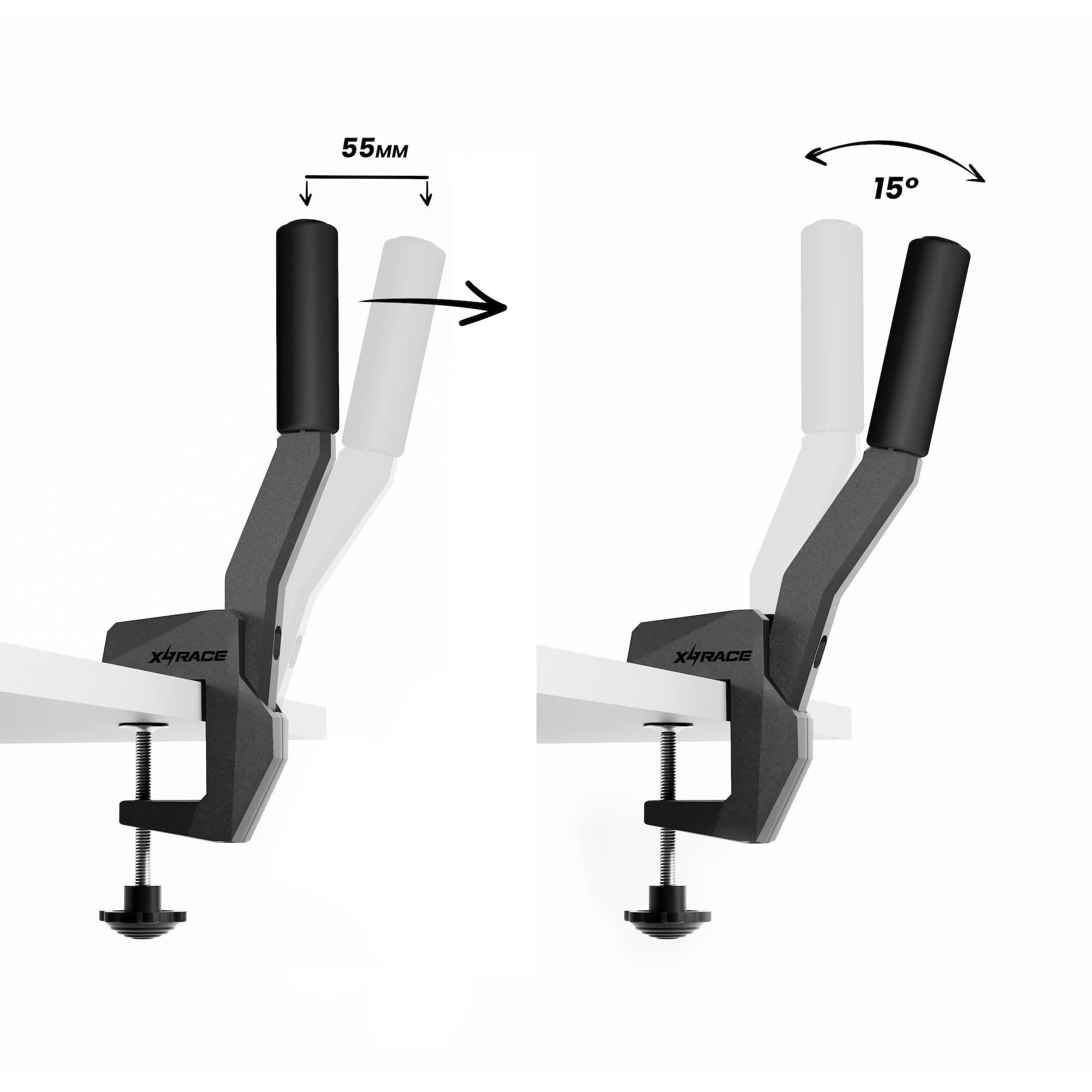 X4RACE® Freno de Mano SMART GL-200 - USB Hidrostata para Juegos de Simulación para PC, Compatible con LO GITECH G25 G27 G29 G920 G923 Thrust Master T300, Ajustable y de Alta Precisión x4 Race