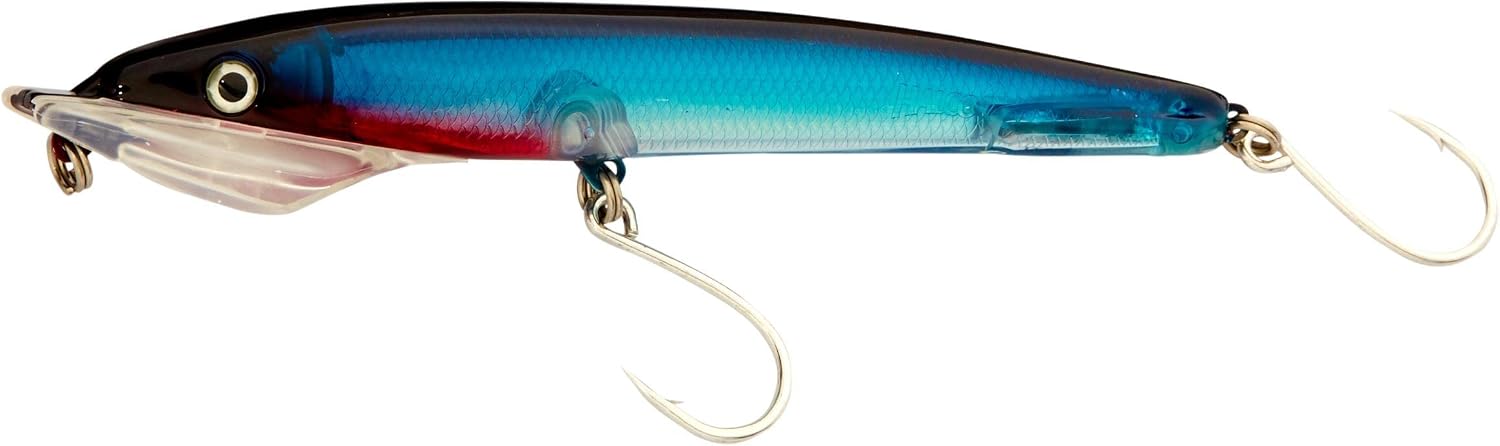 Halco SKIM185#R38 Skim Stick Stick Bait/Skittering Popper, 7 1/4"