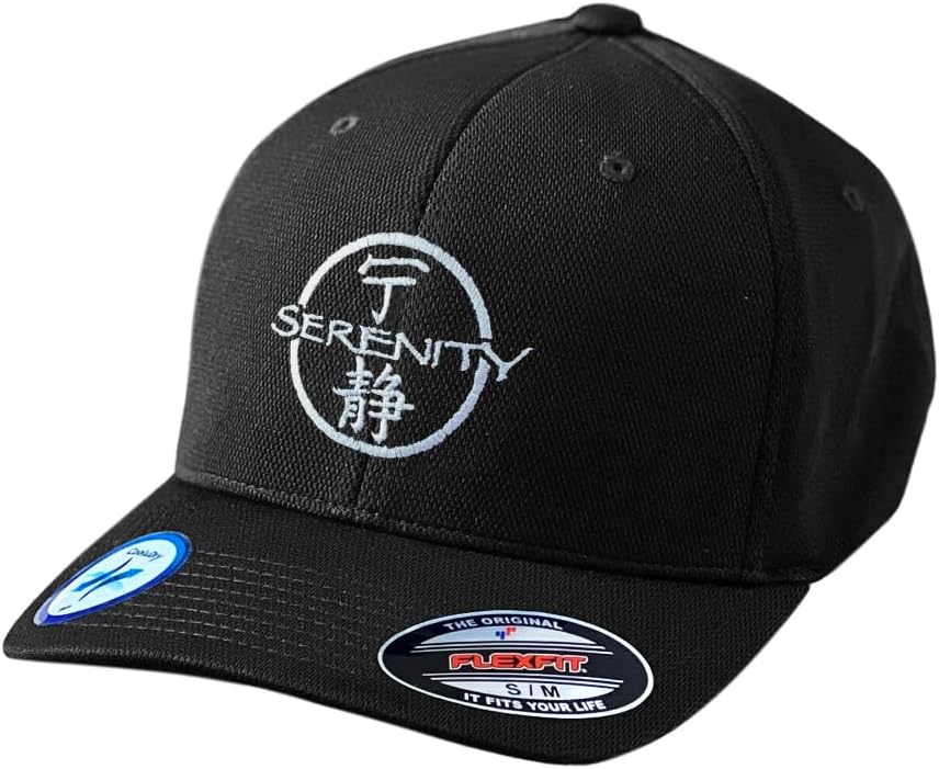 Serenity Firefly Logo Embroidered Flexfit Adult Cool & Dry Sport Cap Hat