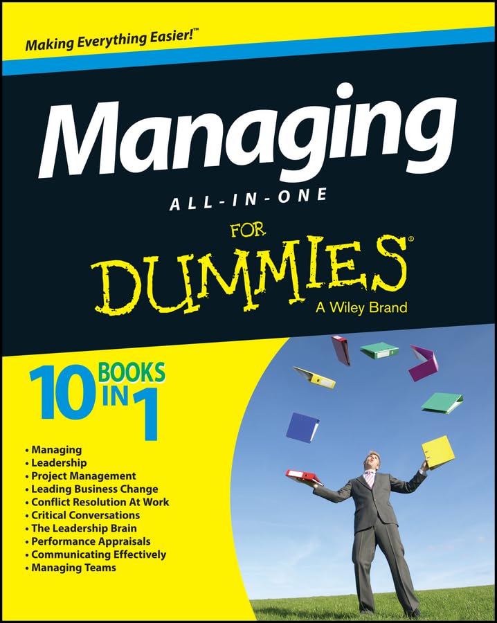 Managing All-in-One For Dummies 1st Edition