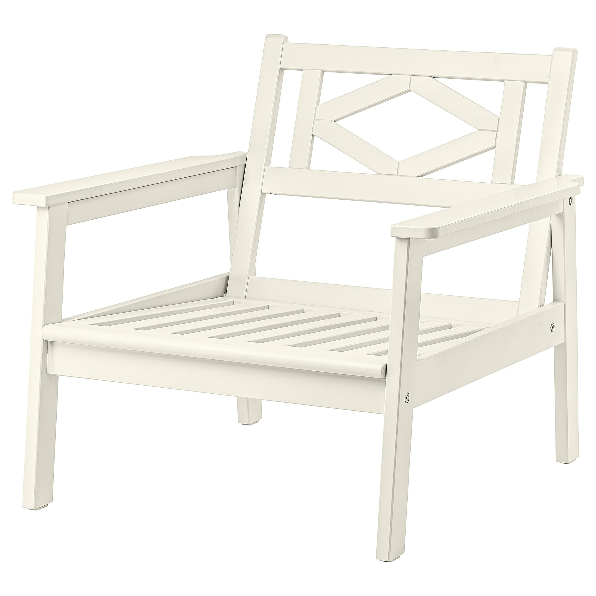 BONDHOLMEN Fauteuil d'extérieur ProTuning Blanc et Beige