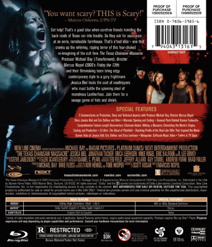 The Texas Chainsaw Massacre (2003) [Blu-ray]
