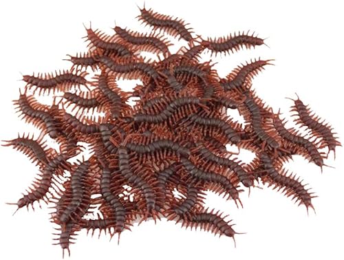 Miniatura 2 de YPY Juguete de broma de insectos falsos de plástico, ciempiés, gecko, escorpión, cucaracha, herramienta de truco, juguetes de broma para Halloween y