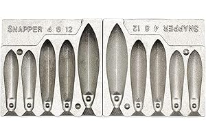 Adygil Bank Sinker Mold for Fishing: Craft Your Own Customized Weights