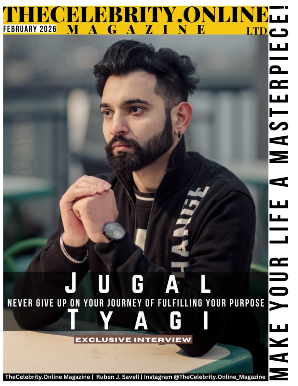 TheCelebrity.Online Magazine February 2026 Edition: Jugal Tyagi Cover Story
