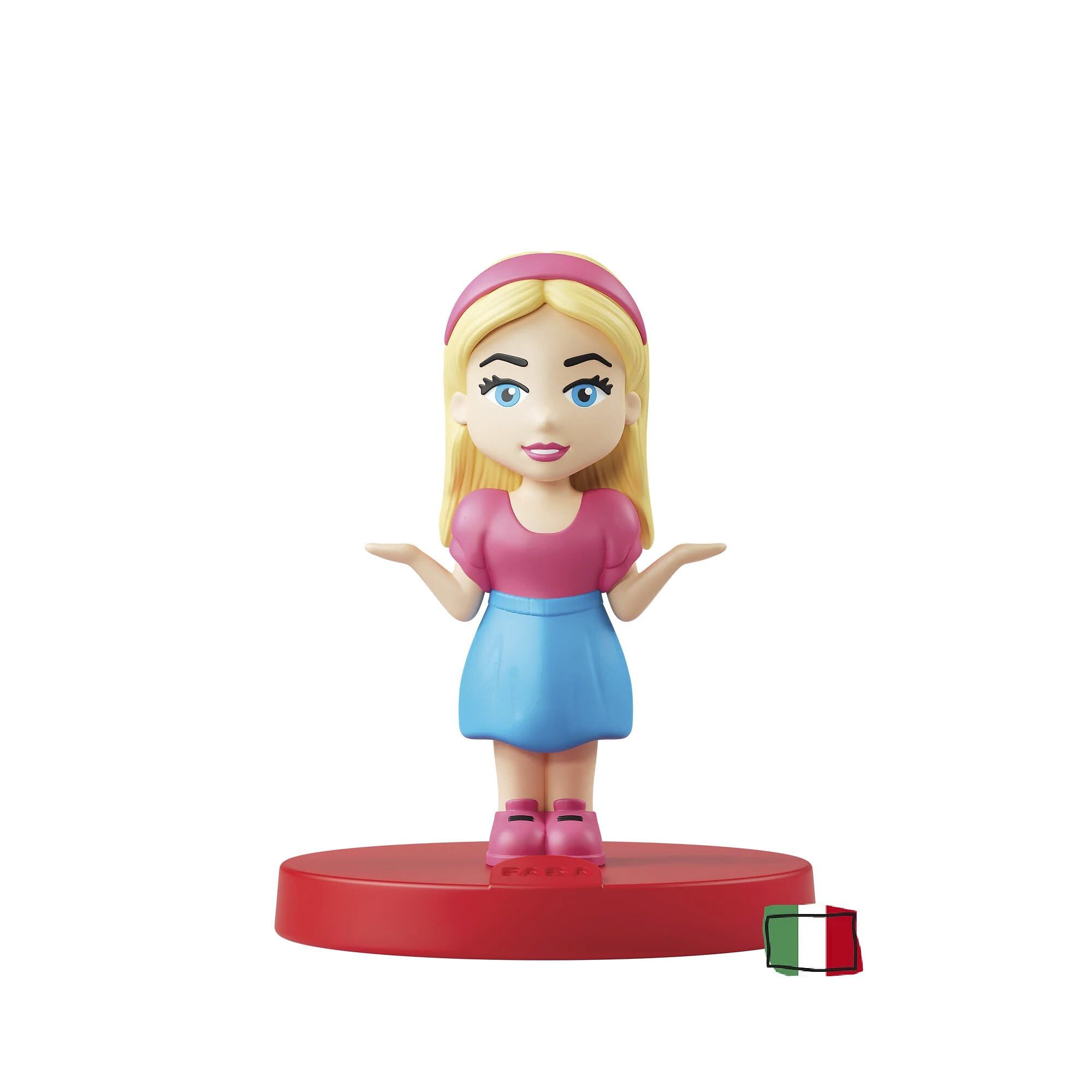 FABA Personaggio Sonoro Canta con Carolina – Gioco Educativo per Bambini 1+ Anni, Musiche e Canzoni, Versione Italiana