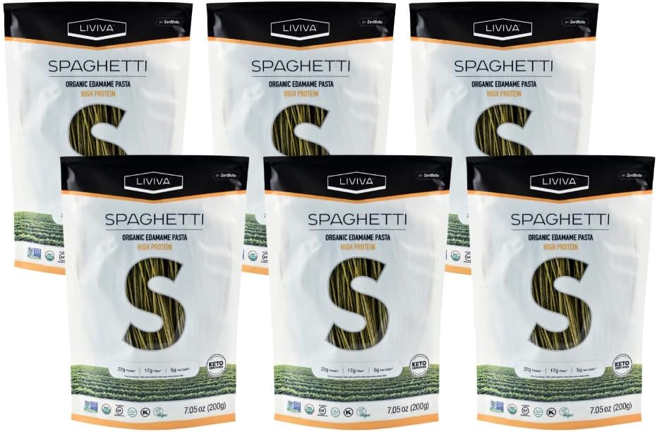 SEAPOINT FARMS Organic Edamame Spaghetti Pasta, 7.05 OZ