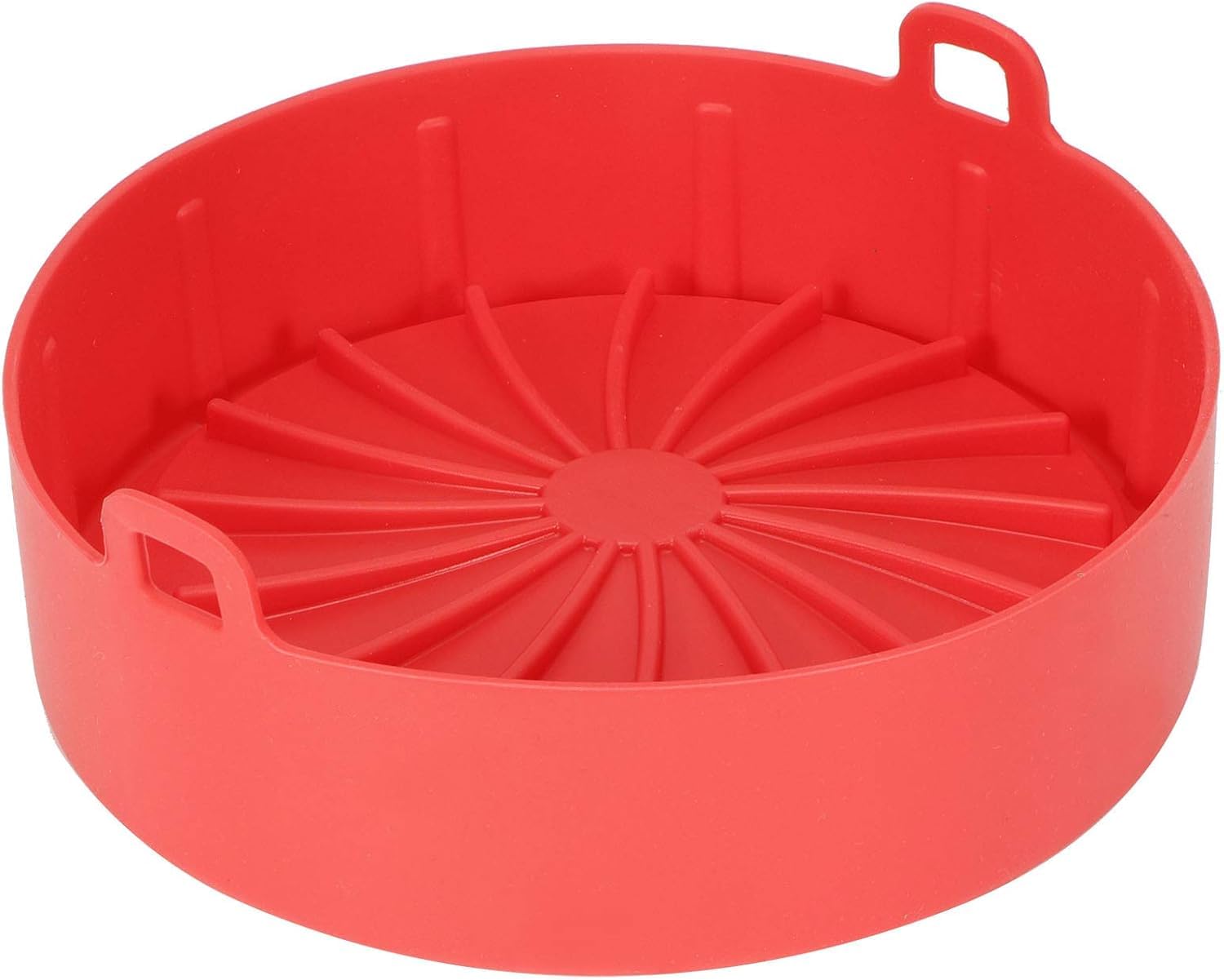 Silikonowa mata do pieczenia, wielokrotnego użytku, nieprzywierająca mata do ciasta i chleba, wkładka do kosza frytkownicy powietrznej do grillowania, gotowania i pieczenia, 1 opakowanie