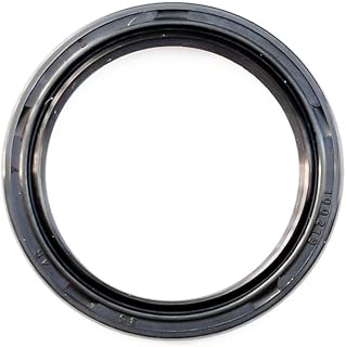 EAI Oil Seal 35mm X 45mm X 7mm (2 PCS) TC Double Lip w/Spring. Metal Case w/Nitrile Rubber Coating
