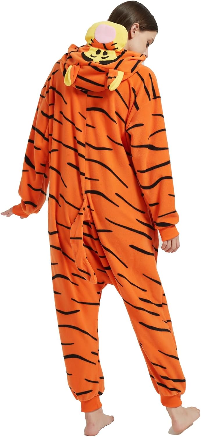 Animal Onesie Adult Unisex One-Piece Pajamas Cosplay Costume For Men Women - Image 6