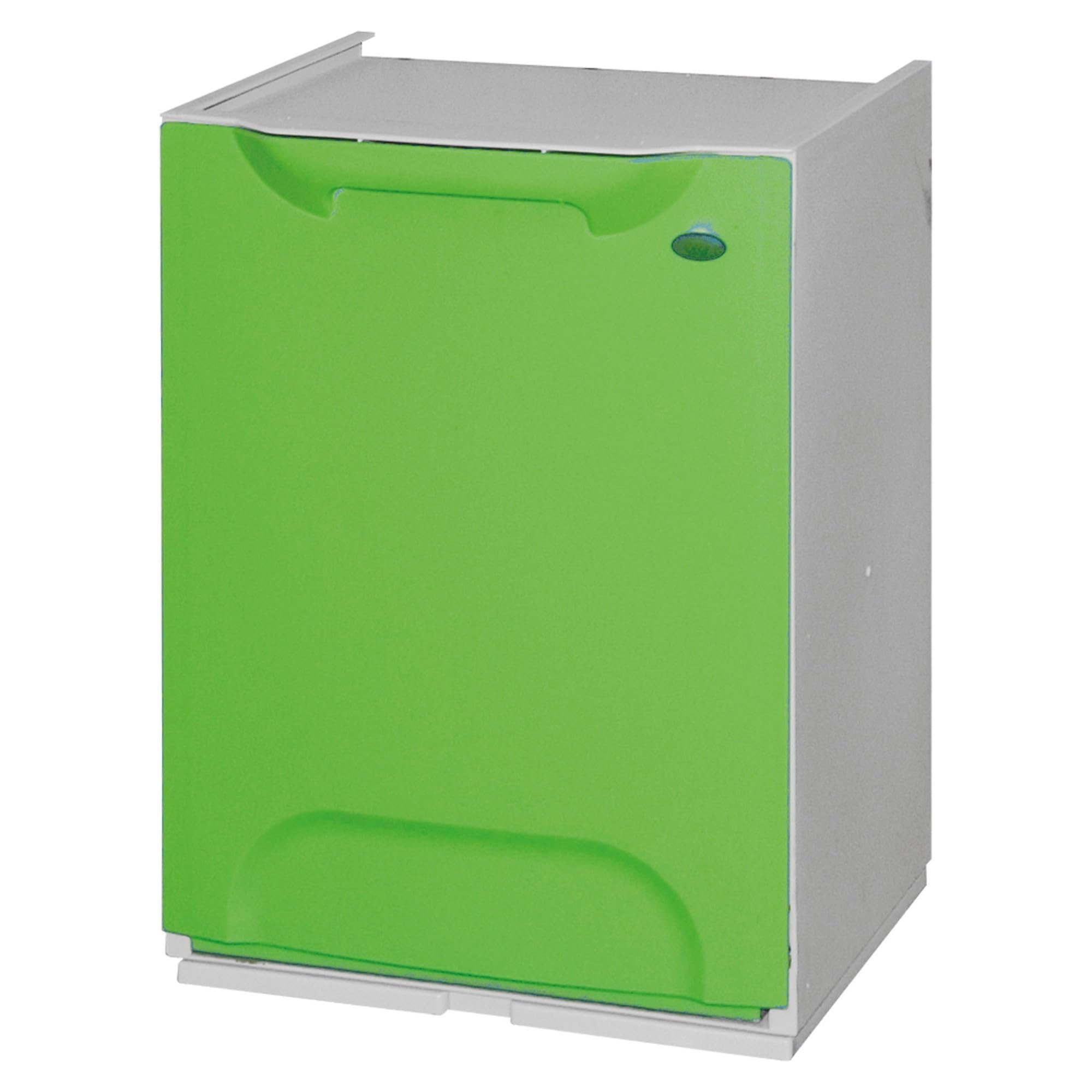 WELL HOME MOBILIARIO & DECORACIÓN Green Polypropylene Recycling Bin 20 Litre Container