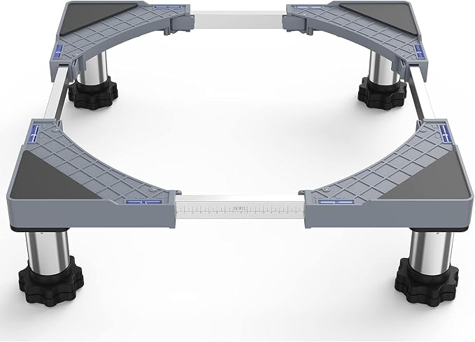 DEWEL Base Ajustable para Electrodomésticos Estáticos: Lavadora, Frigorífico y más