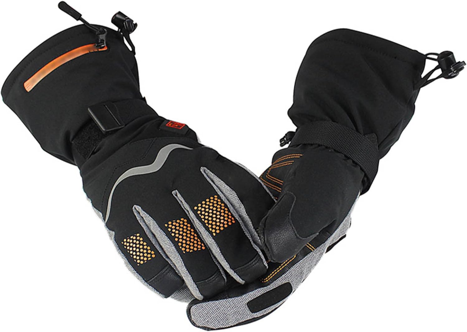 Heated Gloves Men Women,Electric Rechargeable Battery Gloves for Motorcycle Cycling Riding Hunting Fishing Camping Hiking,Ski Snow Work