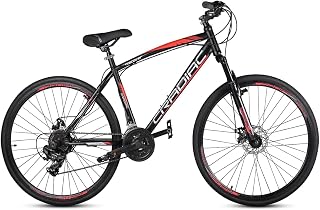 Cradiac Discover PRO 21 Speed Steel High Performance Gear Hybrid Cycles for Men with Front Suspension & Disc Brakes | Idea... Price In India