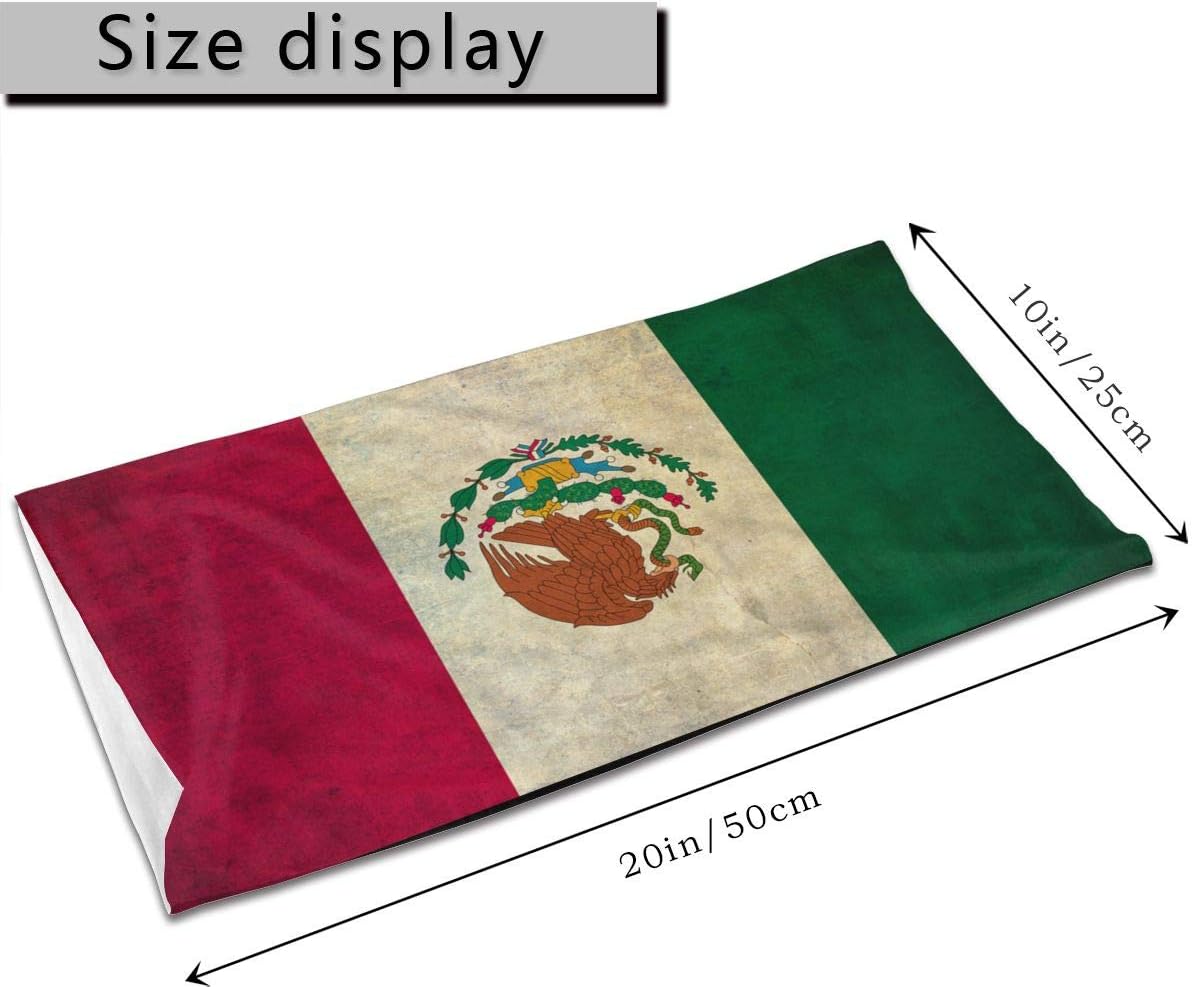 Ninvstg 4pcs Mexico Flag Face Scarf Magic Tube Bandana Headwear Neck Gaiter Tube Scarf Headbands Balaclava - Image 3