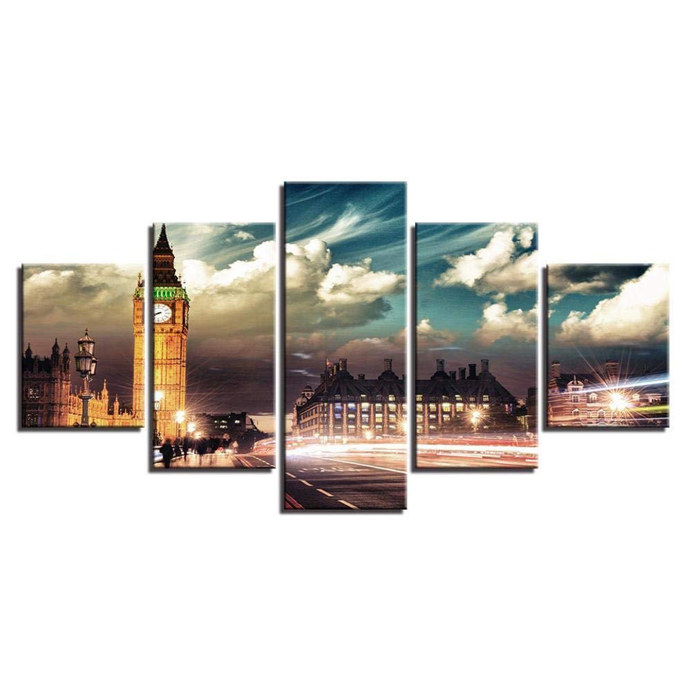 Tableau Londres Big Ben moderne : l'esprit du voyage dans votre salon