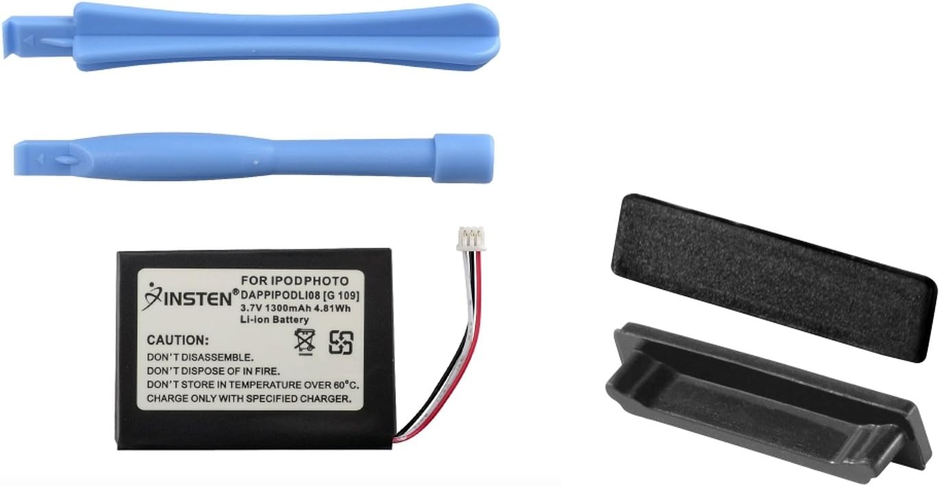 Insten 1300mAh Battery for 20GB/30GB/60GB iPod Photo 4G