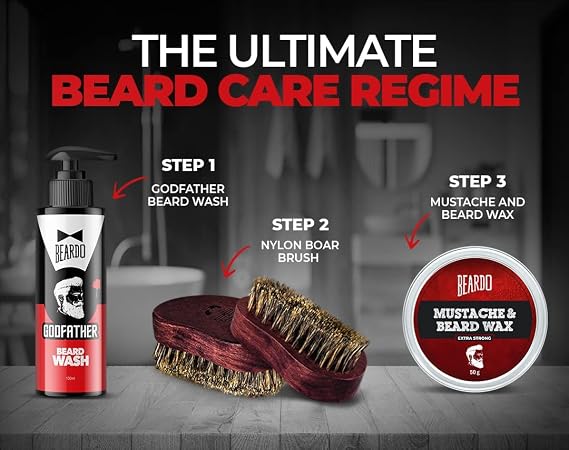 BEARDO Beard & Mustache Wax 50g