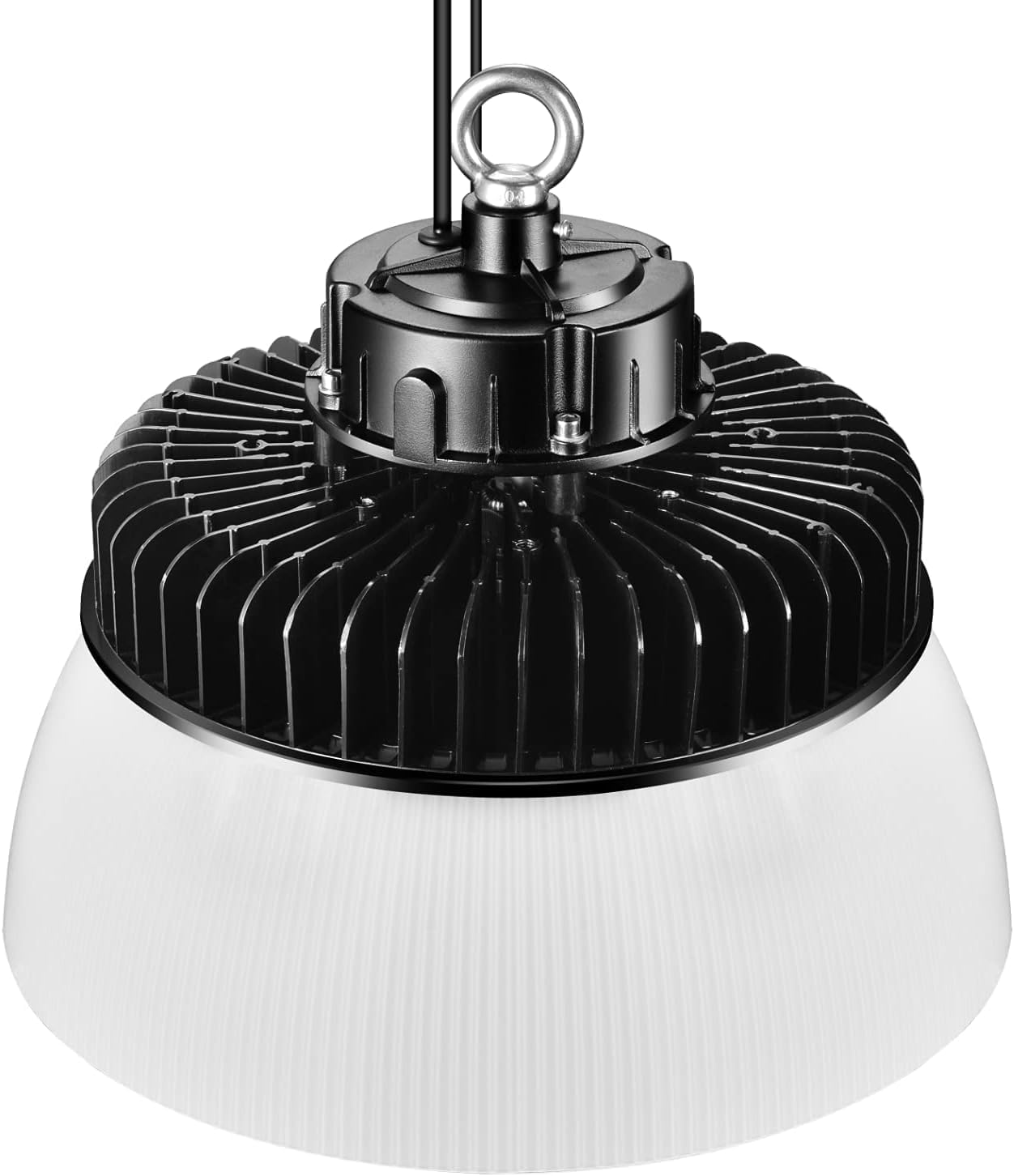 240W LED High Bay UFO Light, ETL Certified, 5000K Daylight White, LED Warehouse Lighting with PC Reflector