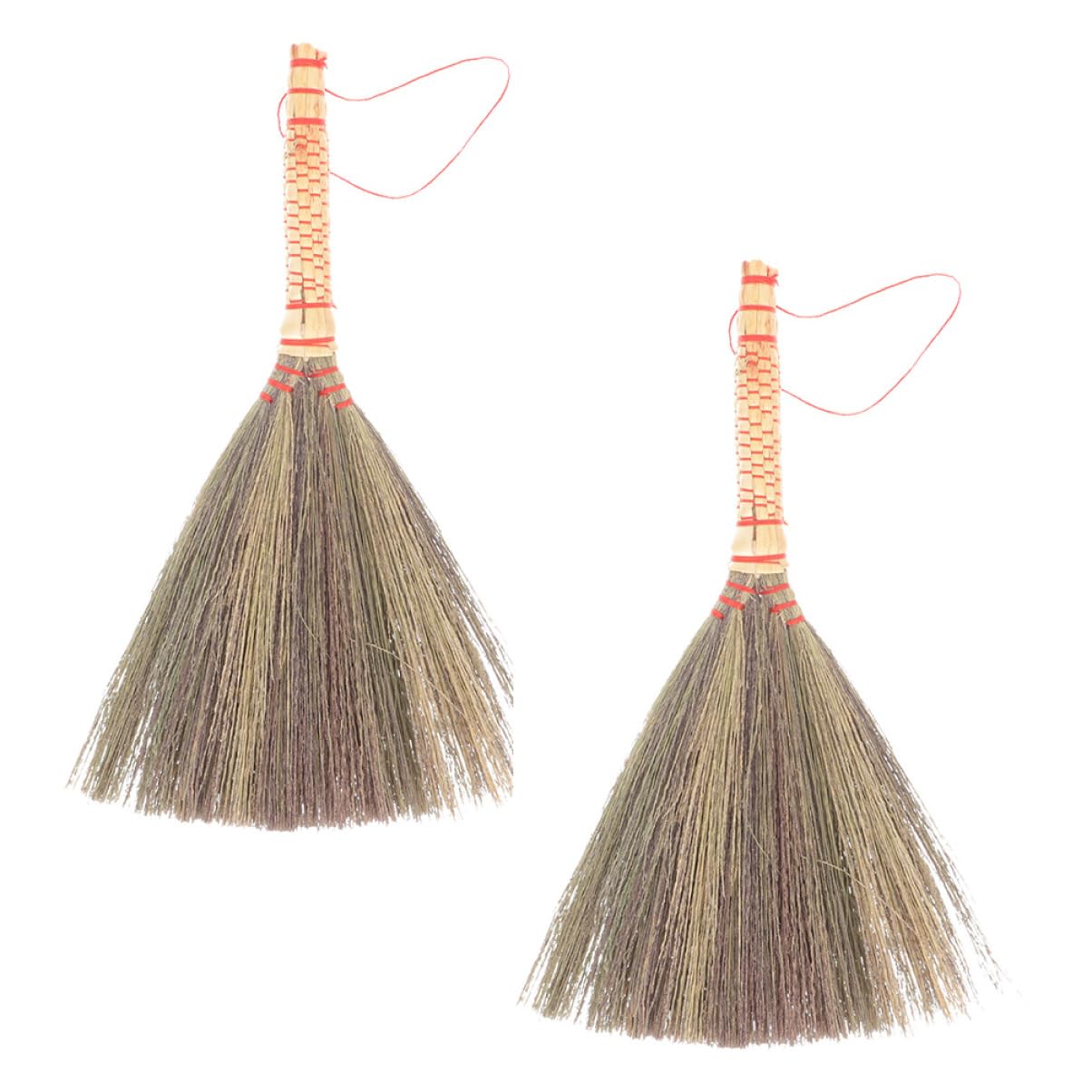 IWOWHERO 2Pcs Ergonomic Handheld for Desk and Home Soft Bristle Dustpan for Easy Dust Removal