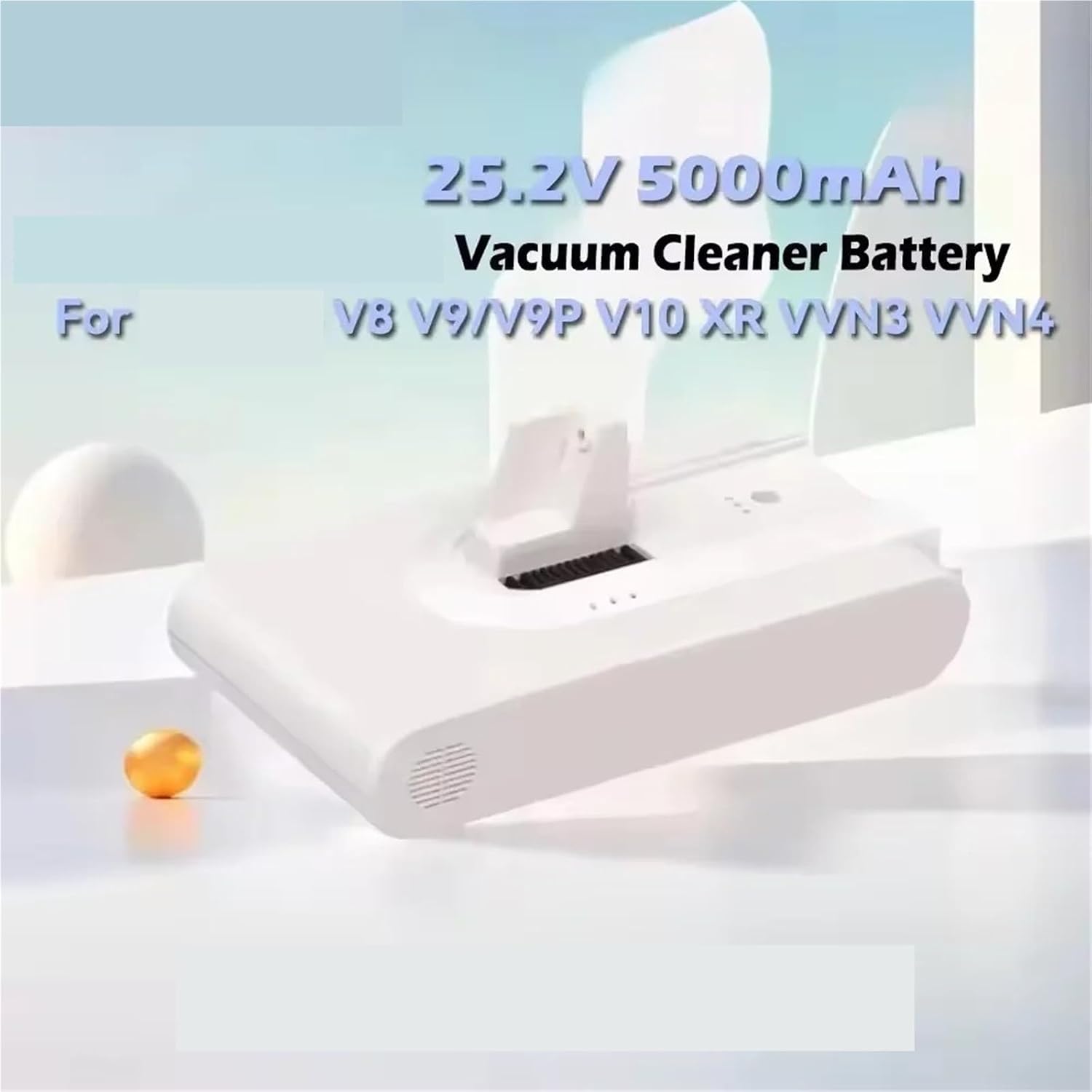 Replacement Battery, Compatible For Dreame, V8 V10 V9 V9P XR VVN3 VVN4 V9B Handheld Cordless Vacuum Cleaner Parts(3000mAh 1pcs)