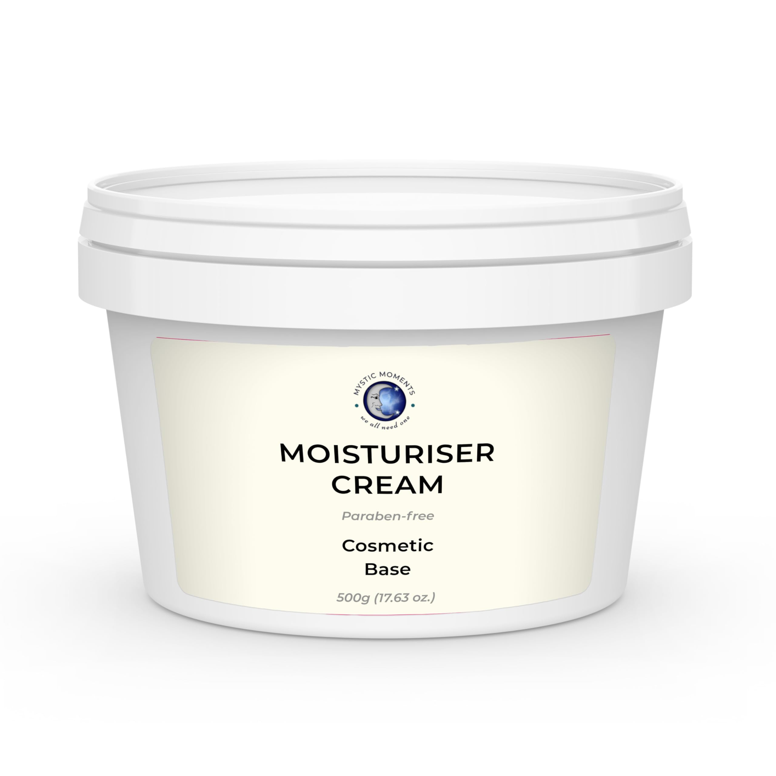 Mystic Moments Cream | Moisturiser Unscented - S&P Free - 500G