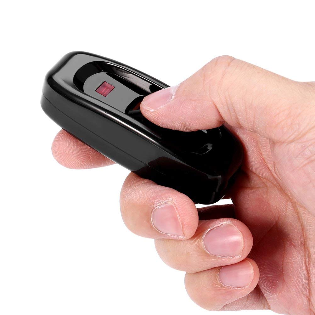 5 Stuks Apparaatschakelaar, Ac 250 V 10A Inline Aan/Uit Wipschakelaar Doorvoer Tafel Bureaulamp Kabel Kabelschakelaar Met Led-Controlelampje (Zwart)