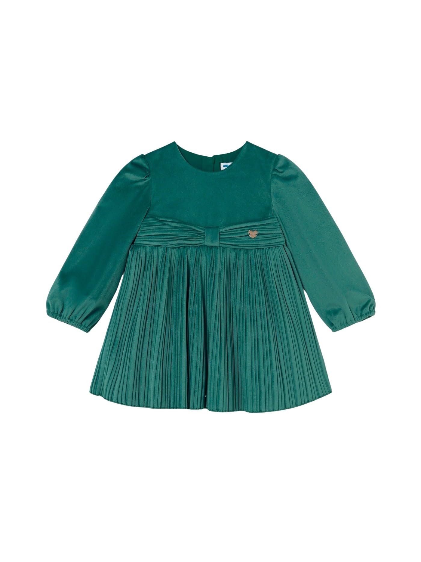 Mayoral Vestido Terciopelo Plisado para bebé niña Nenufar