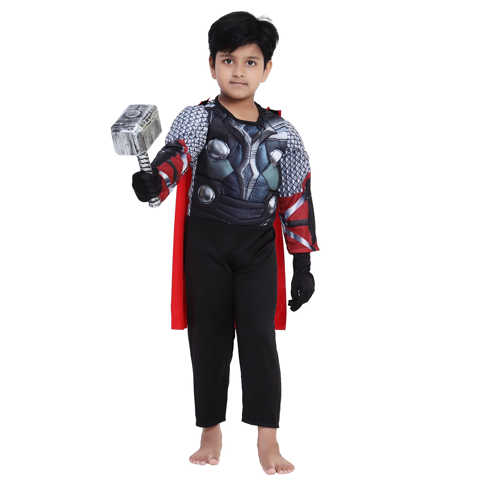 SILAYI BY RENU MEHRA Hosiery Fabric Superhero Costume For Kids Halloween Dress Fancydress Birthday Gift | Cosplay Bodysuit for Boys and Girls, 6-7 Years (B0D8J5KN3N) Amazon Price History, Amazon Price Tracker
