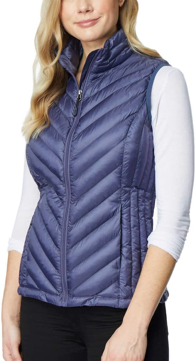 32 DEGREES Heat Womens Packable Vest (Small, Orion Blue) - Image 2