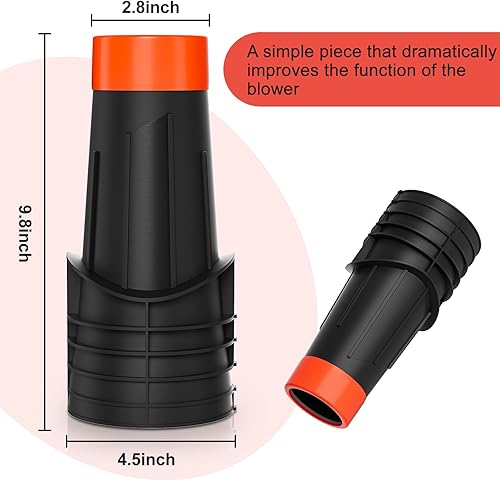 Miniatura 2 de Boquilla sopladora de hojas compatible con soplador de hojas Milwaukee, boquilla de secado de automóvil compatible con 2724-20 y 2724-21, boquilla