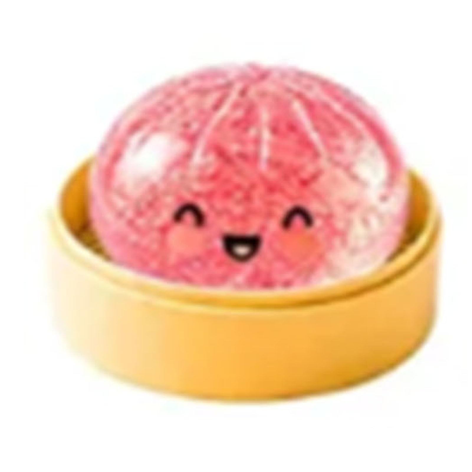 Zunate 6PCS Paillettes Pain Cuit à la Vapeur Balles Anti-Stress Jouet