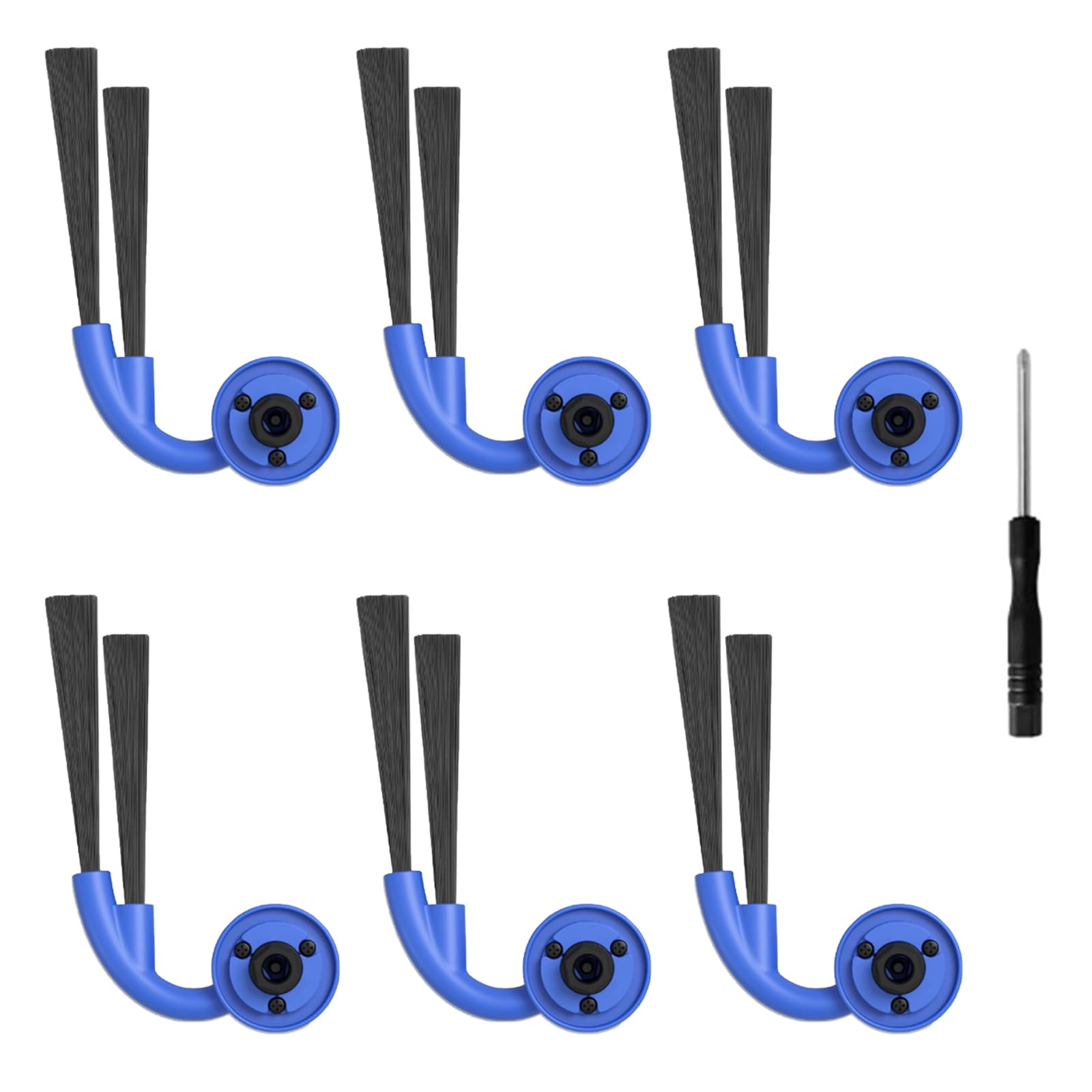 Side Brush Accessories for Ecovacs Deebot X9 Pro Omni Robot Vacuum Cleaner, X9 Pro Omni Replacement 6 Pcs Side Brushes, Not for T80 Omni